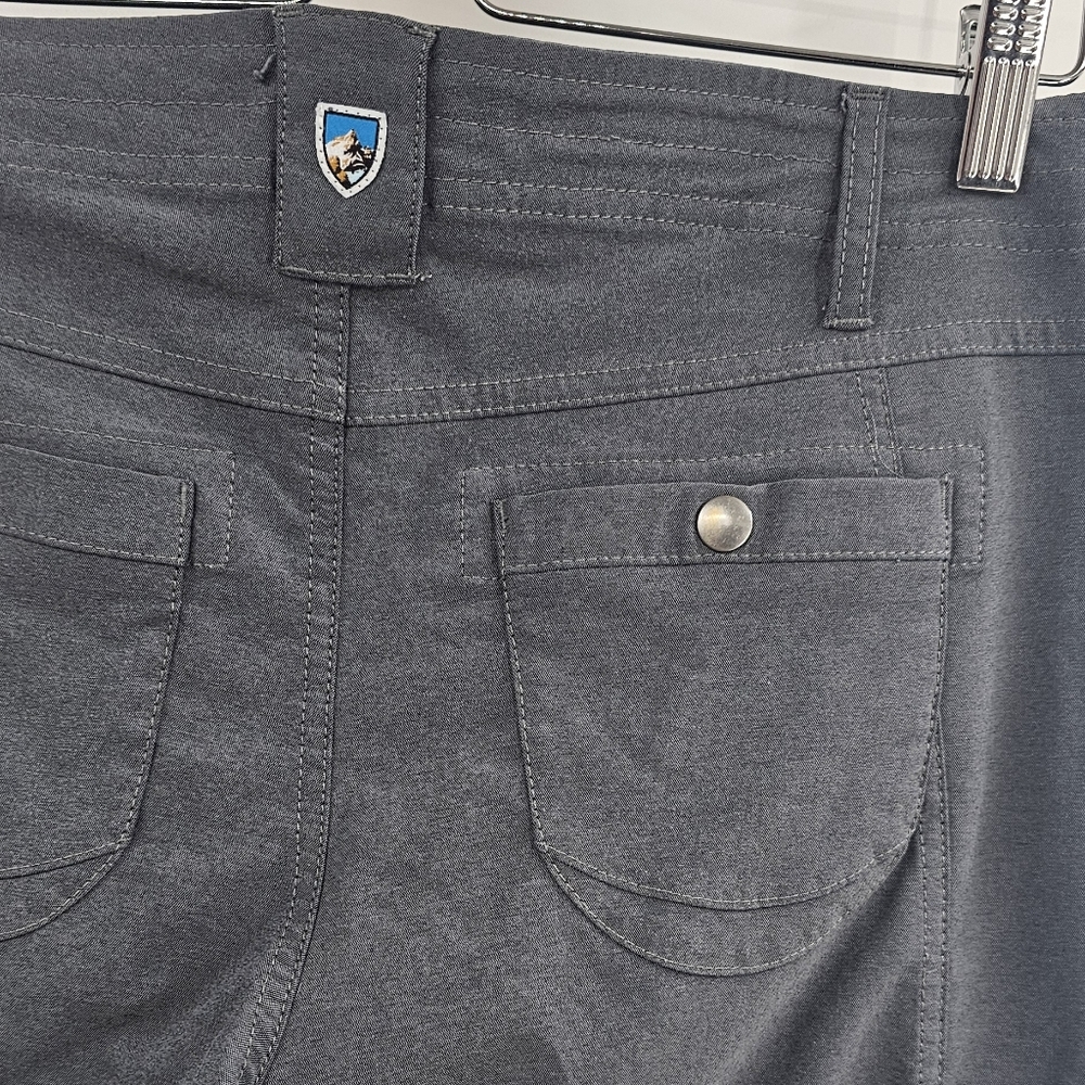 KÜHL Gray Trek Hike Pants Size 10 - Picture 4 of 10